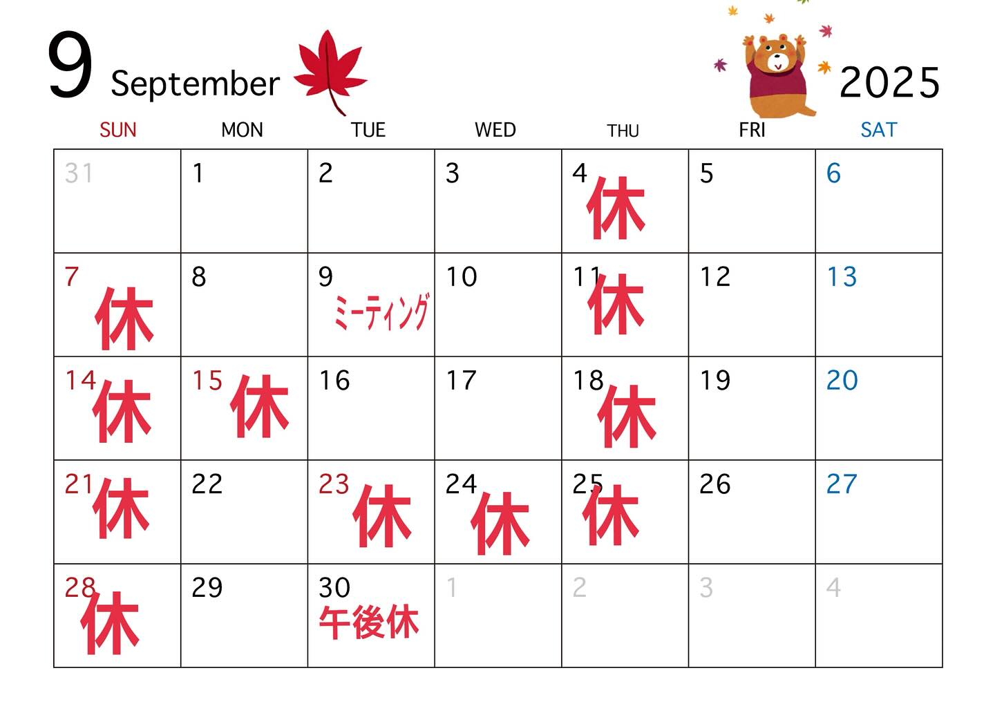 こんにちは、皆さま
